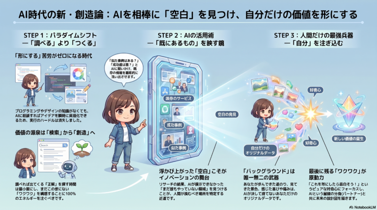 まだ誰もやってないアイデアを出す人が、これからの時代を作る