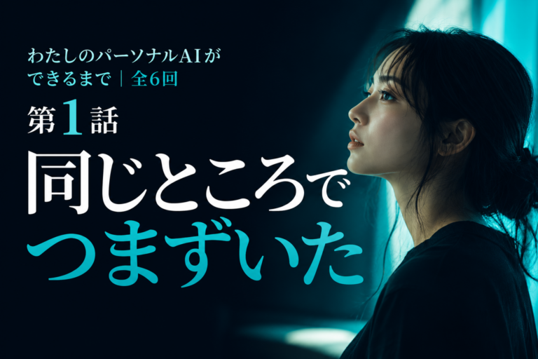 私のパーソナルAIができるまで｜全6話